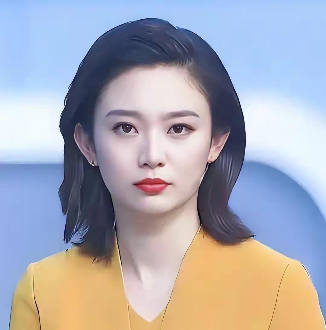不愧是央视第一美女，确实美若天仙。