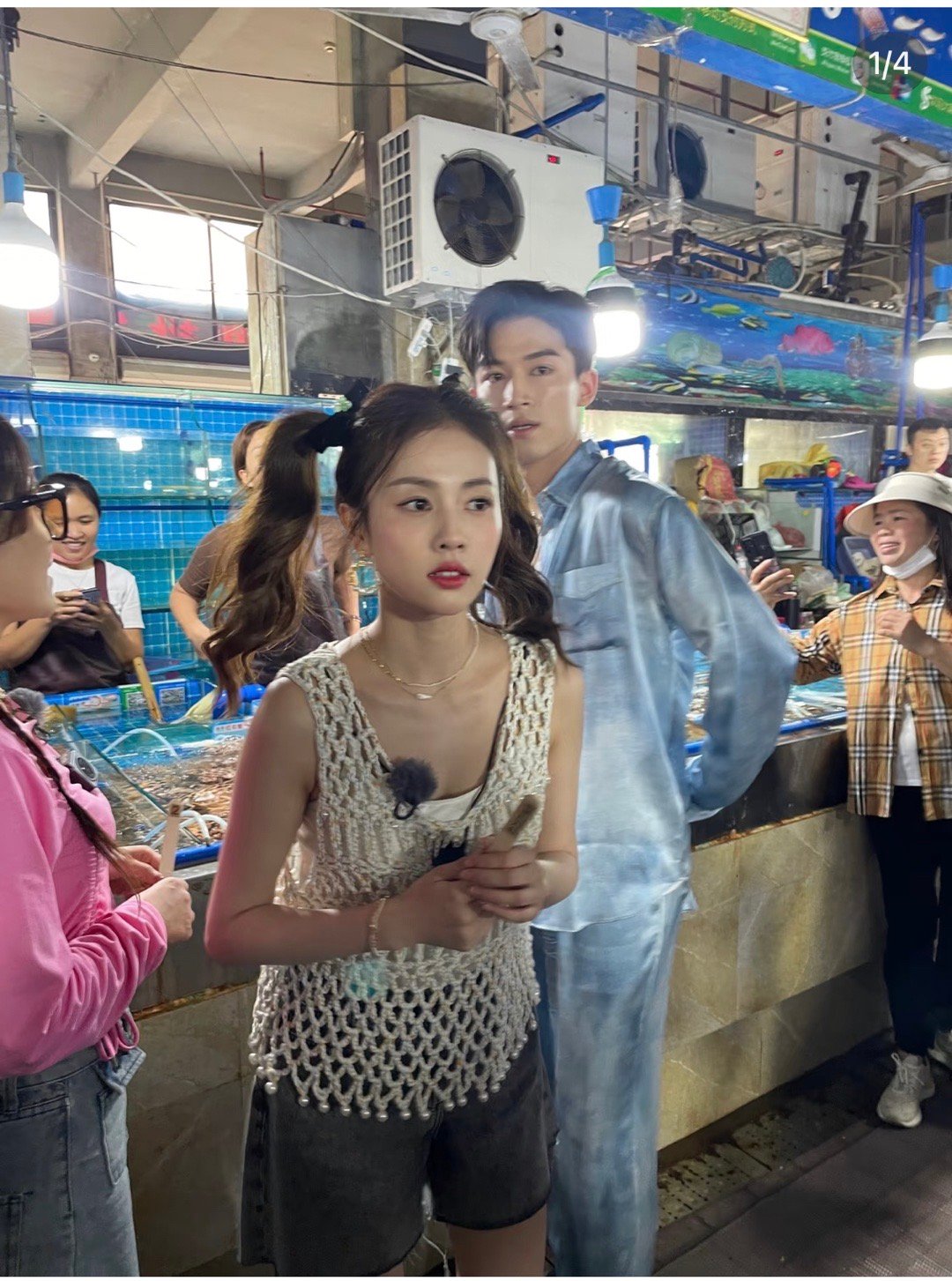 🍉有网友晒出当红小花们的生图状态，女明星果然抗镜头，你觉得谁🉑️？白鹿、赵露