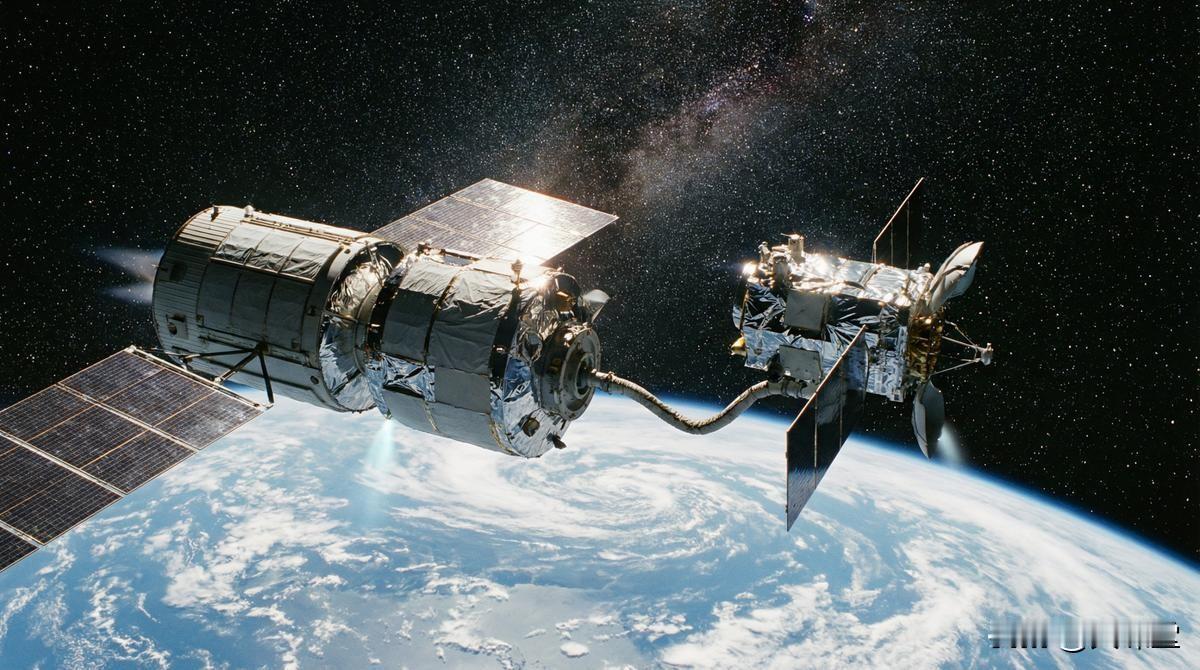 美军承认中国完成首次“太空加油”：比我们至少领先4年。原先一直说作为发展中国家的