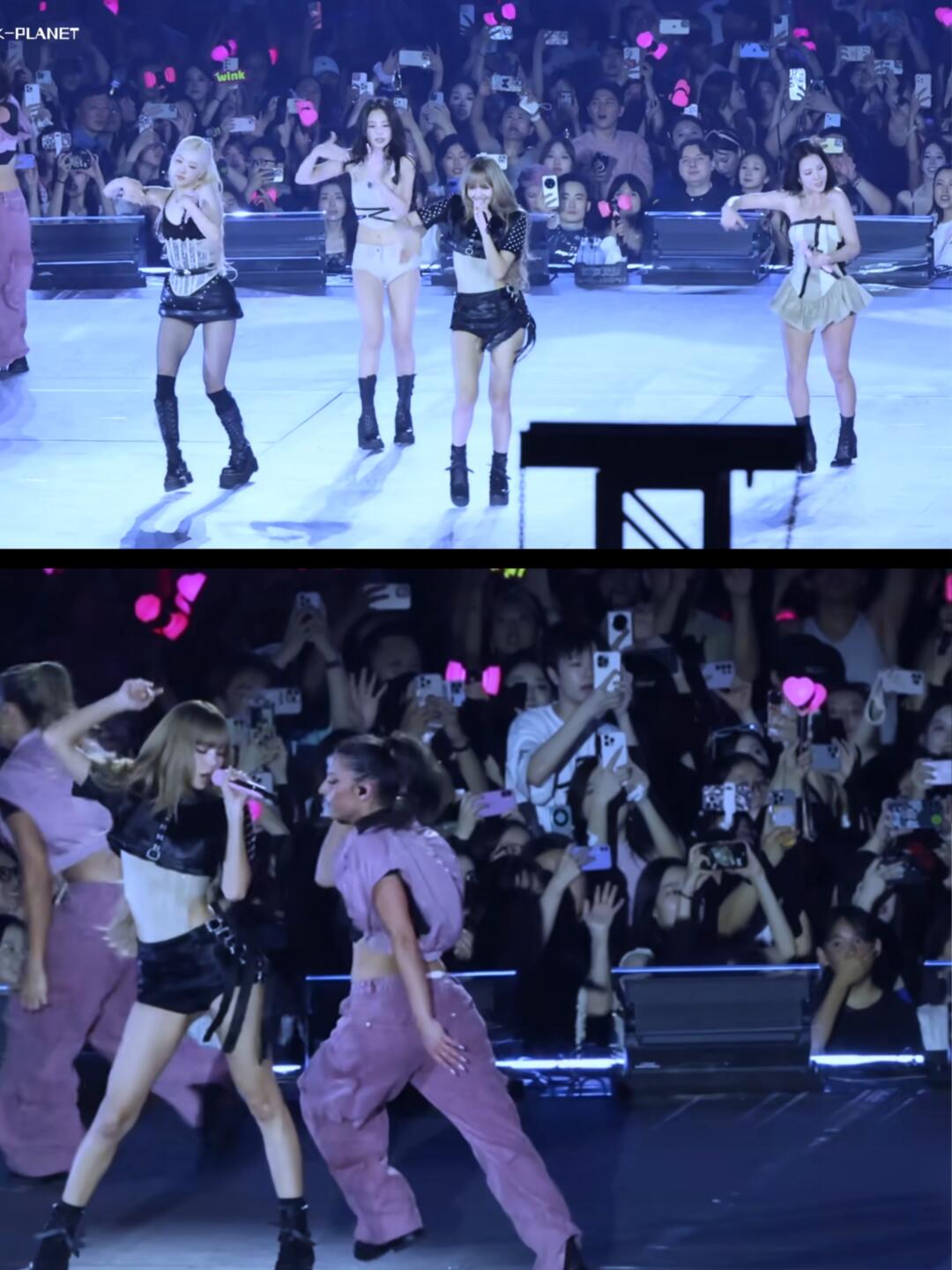 blackpink演唱会上大家在用什么手机？