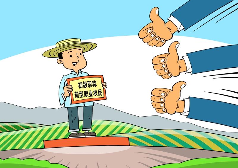 给农民评职称未尝不可。只是不要成了形式主义。可以根据农民专业特长，达到的水平评选