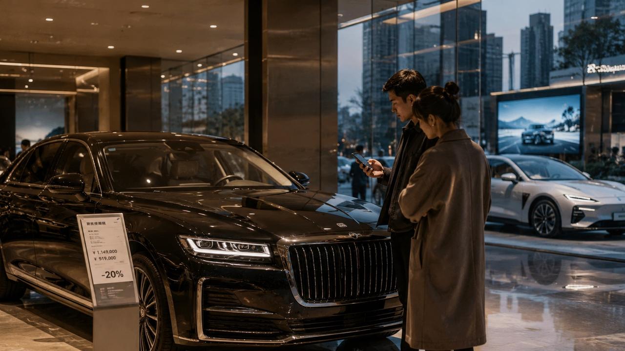 一辆曾经落地近 90 万的车，现在终端价格低到 17.9 万。
很多人第一反应是