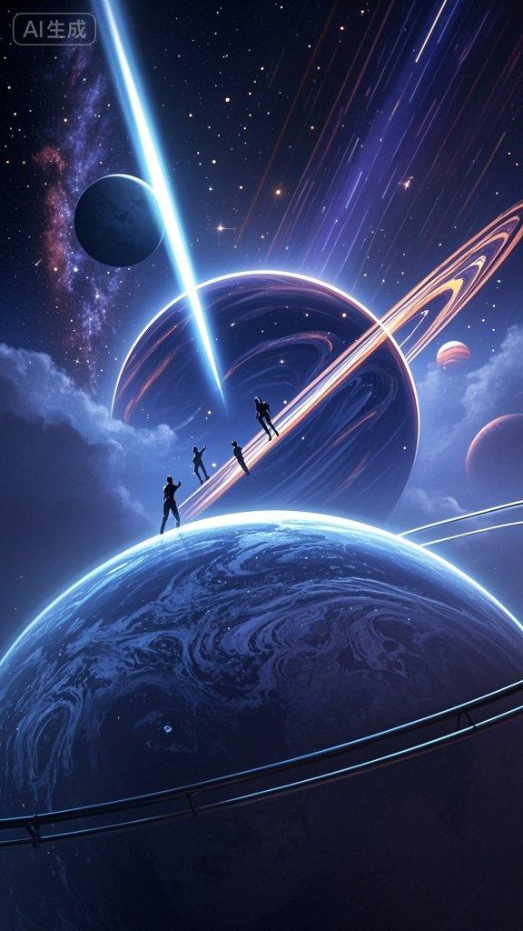 有人说，数字是人类发明的，但我偏要告诉你：数字其实是宇宙本来就有的！你看，那天我