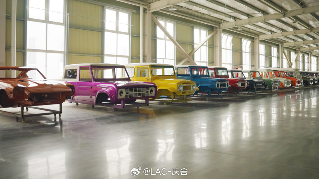 中国工厂做的白车身在海外出圈这也是我们工业实力的证明以往老车锈穿修复困难如今新车