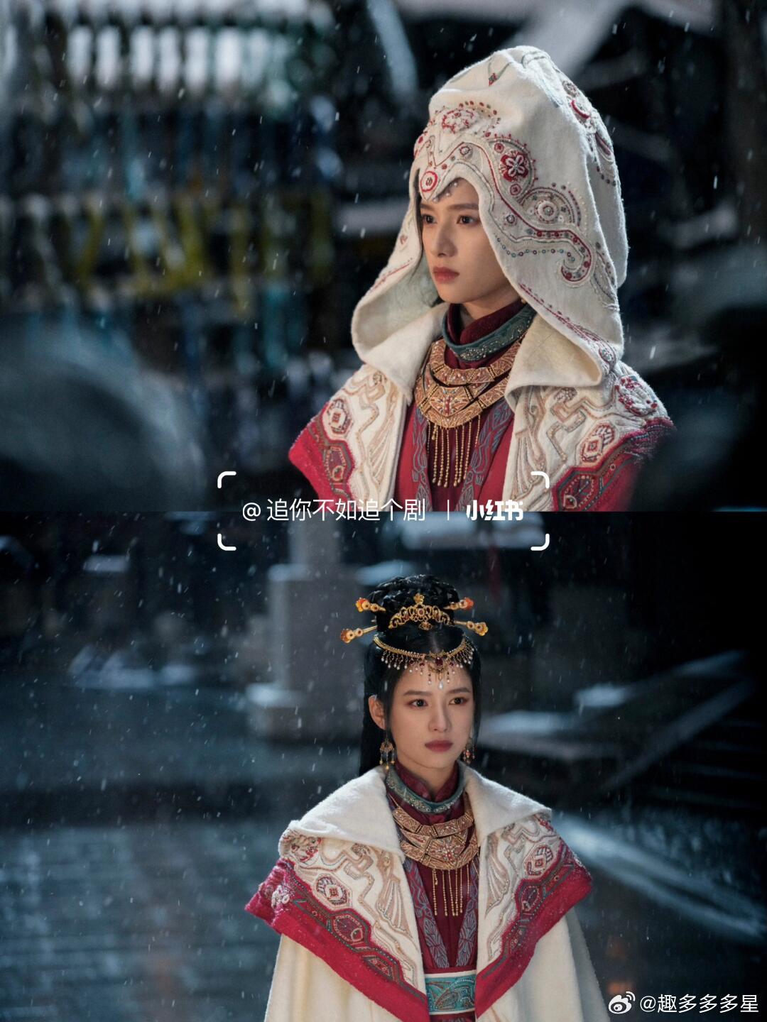 好美的雪中荼荼，正片里为什么没有啊啊啊啊看见过路透，但剧都播完了在正片里都没有看