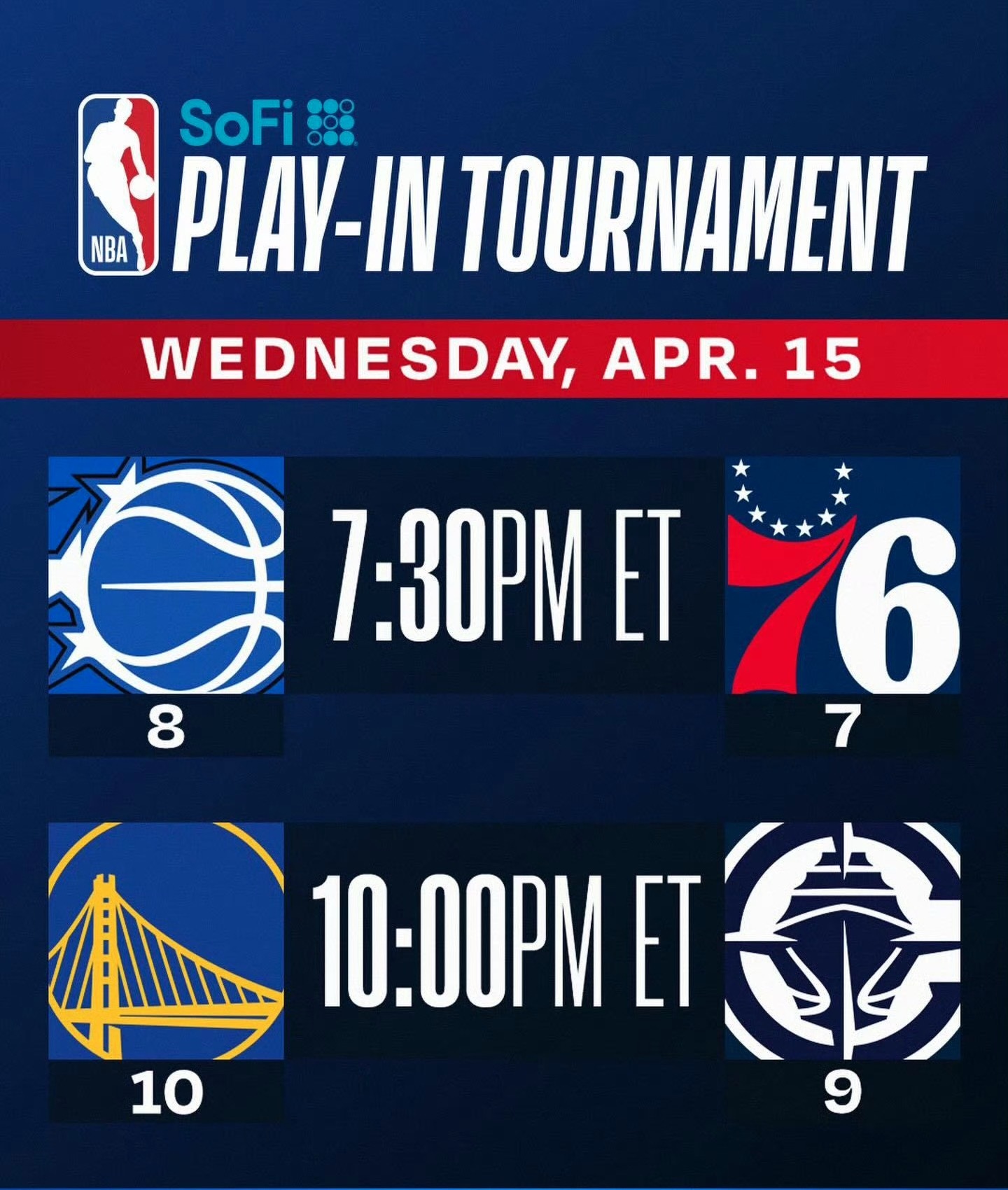 今日两场精彩附加赛！这里每场比赛都能看⬇️NBA免费直播及回放网页链接（记得复制