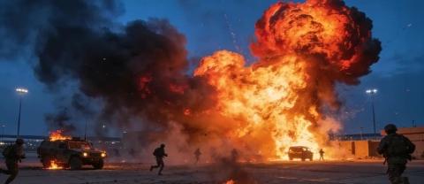 这下老美可是碰上硬茬了！

3月16日凌晨，伊拉克北部迪亚拉省巴尔米尔地区传出巨