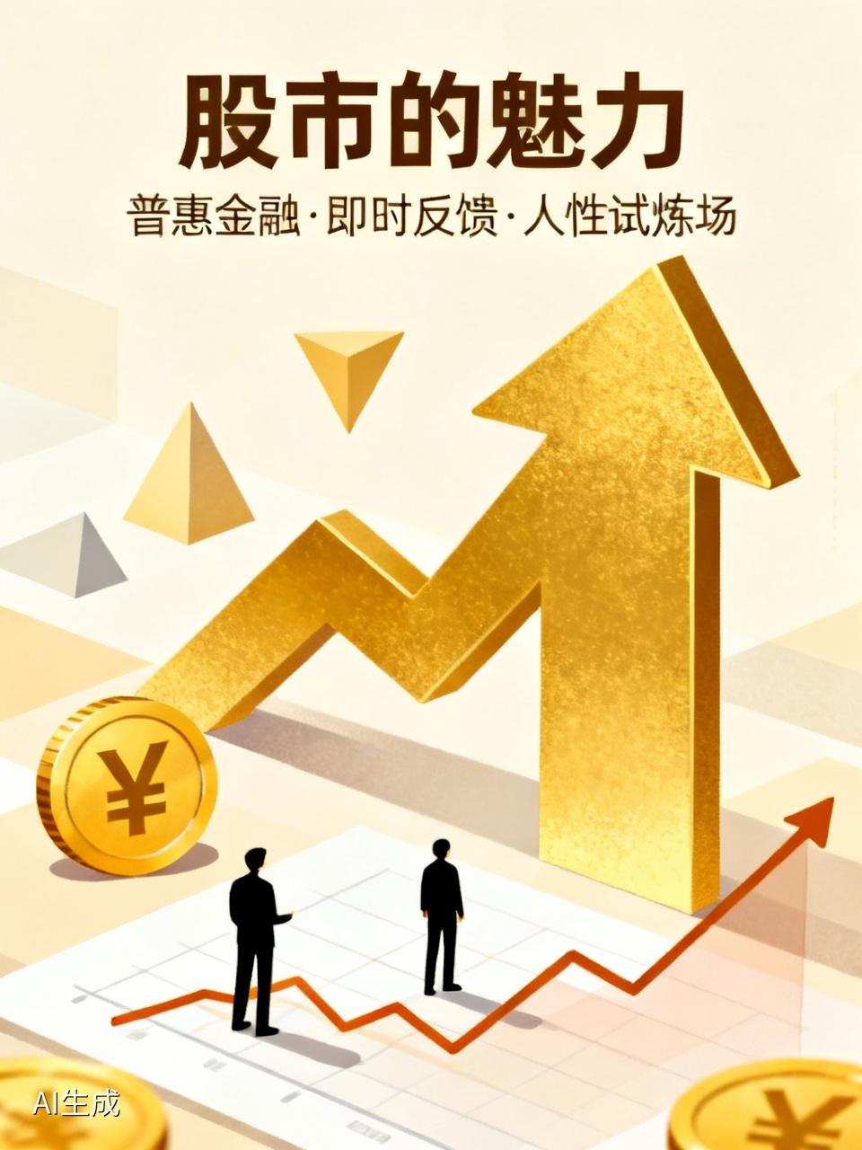 股市最大的魅力是什么? 股市最大的魅力，在于给普通人“翻身”盼头。几百块就能当优