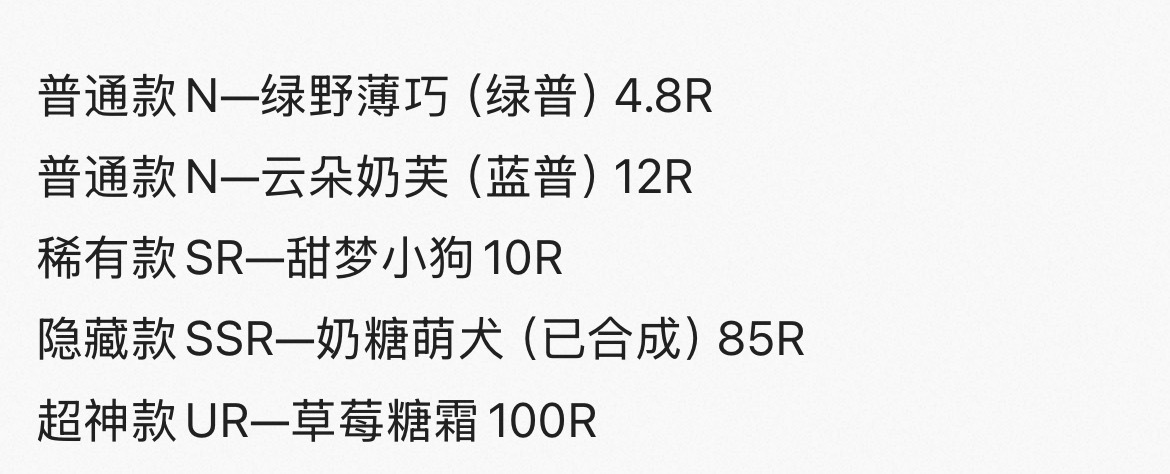 咸鱼刷到的，绵绵狗怎么赔成这样了