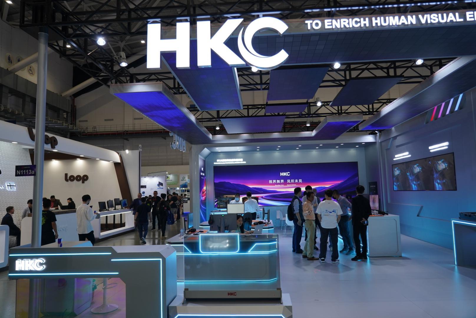COMPUTEX2025 HKC带来了全球首款750Hz超高刷电竞显示器——蚂蚁