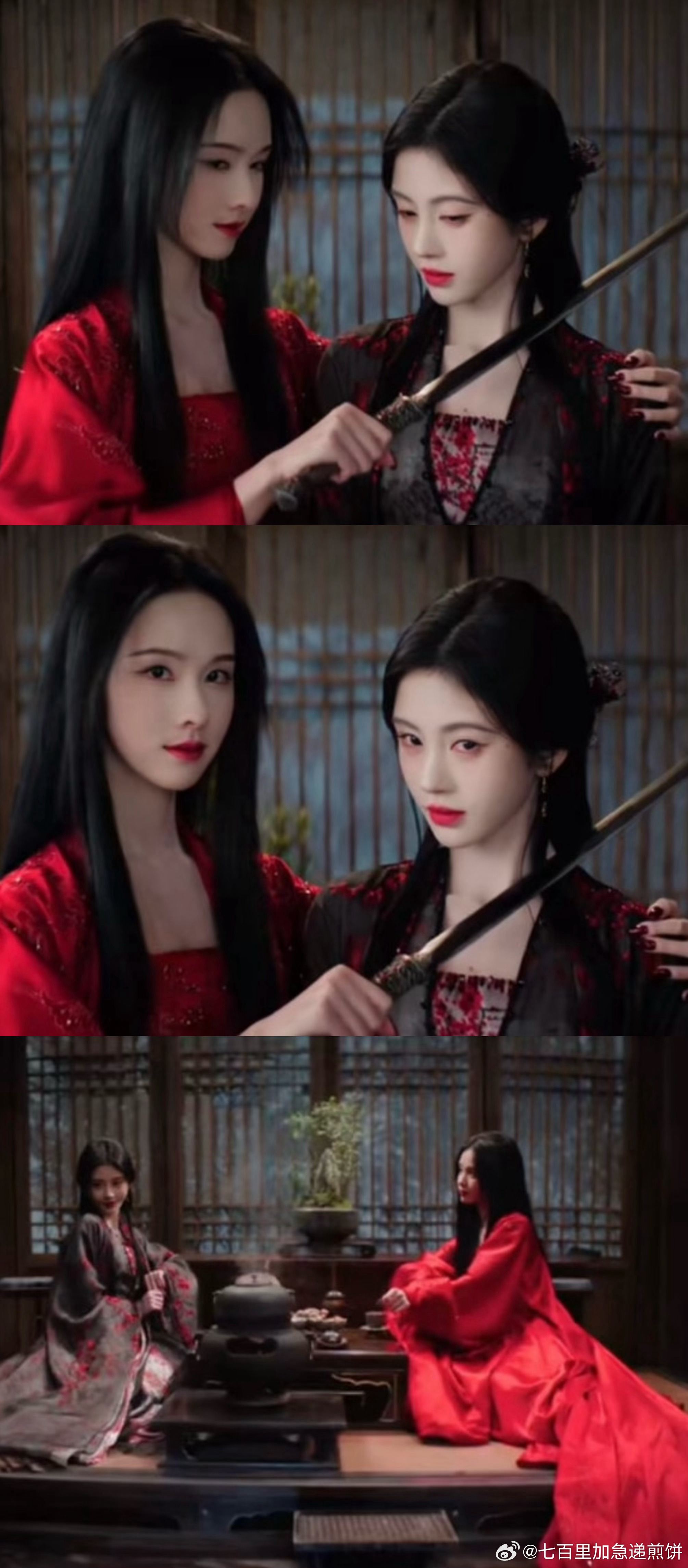 鞠婧祎和陈都灵好美啊，病娇美艳的女鬼塑月鳞绮纪开播