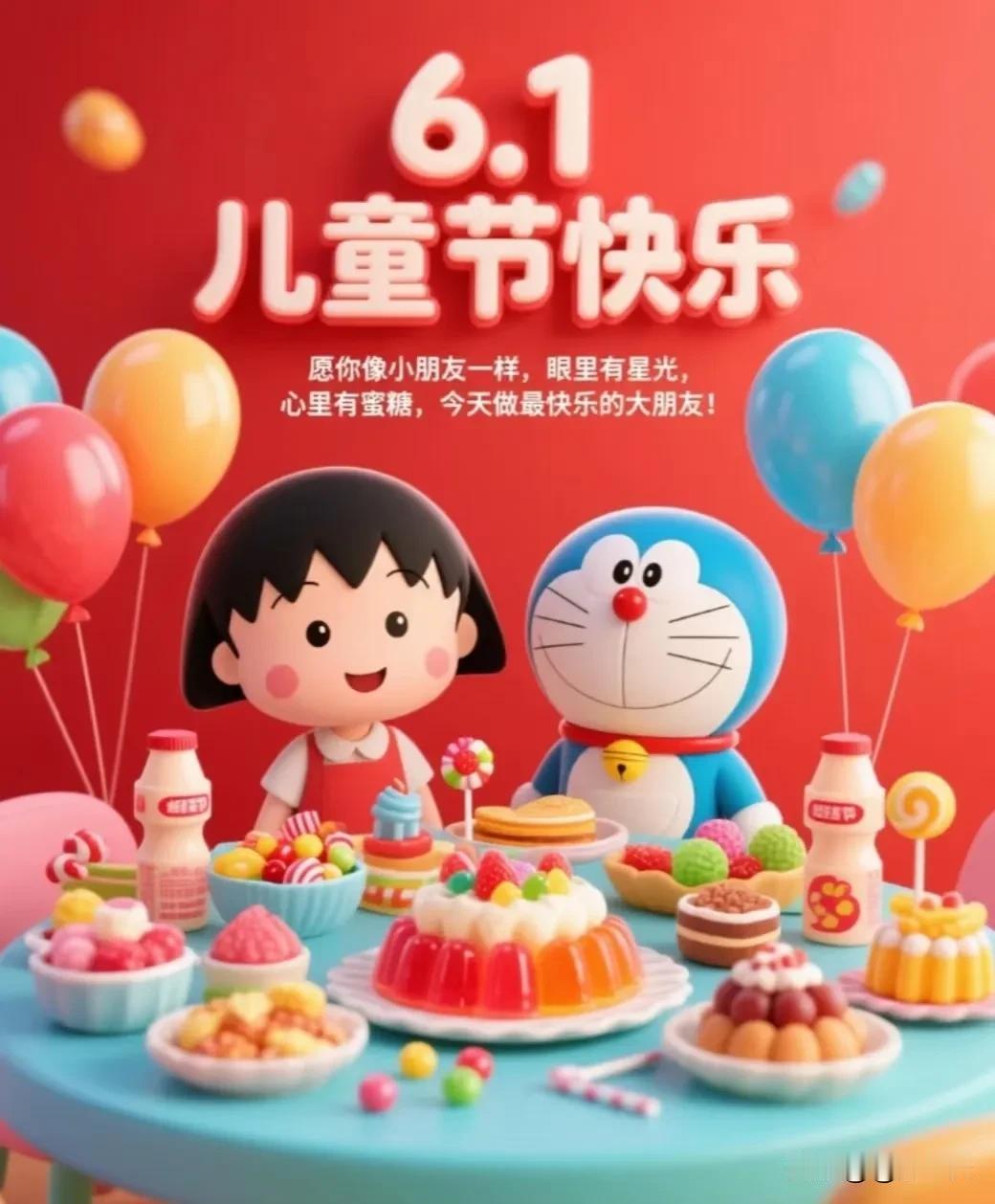 [燃烧的心][燃烧的心]六一快乐
儿童佳节乐翻天
五彩气球四处拴
嘻戏欢歌真热闹