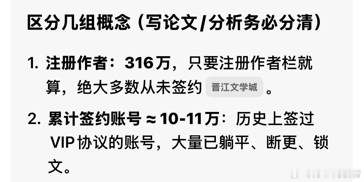 晋江曝光版权费之后，可能又有人该觉得写文赚钱了。刚才问了下豆包，晋江有多少作者，