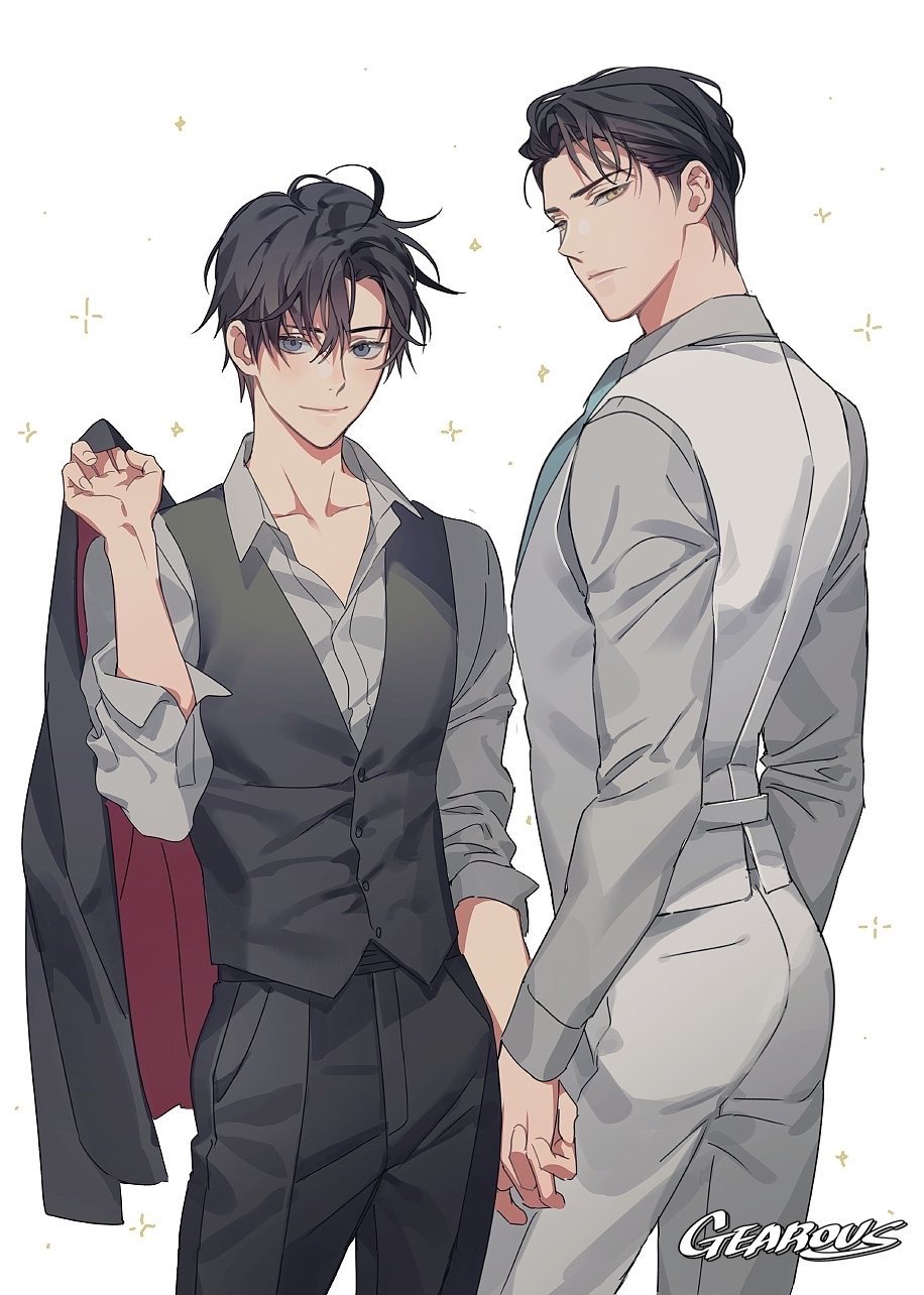 魔道祖师 忘羡现代装～好好看[爱慕]Cr：Gearous_ ​​​