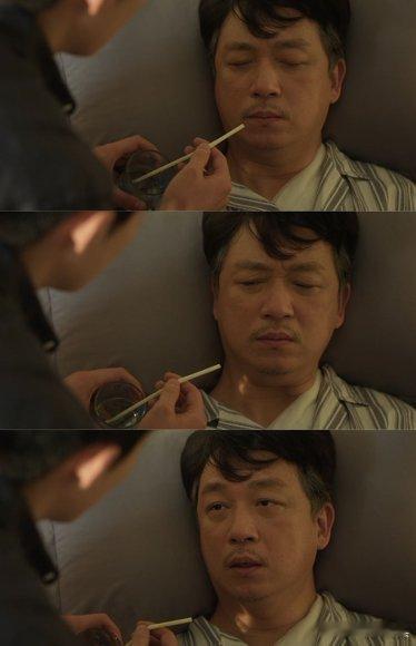 潘粤明演出了重伤的生理状态潘粤明的演技真的好细腻啊！《黑夜告白》里何远航重伤苏醒