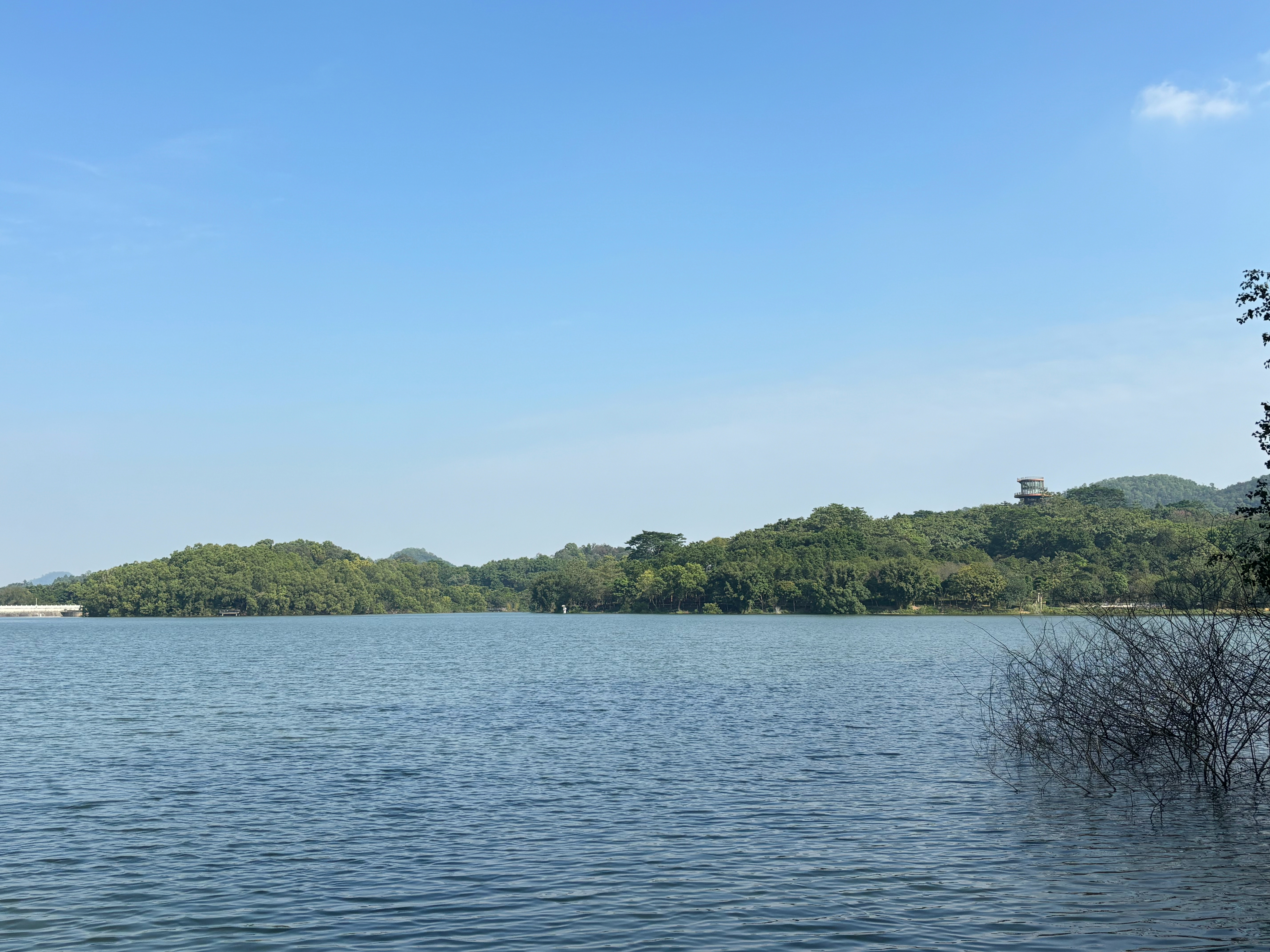 金钟湖十公里徒步成就达成 