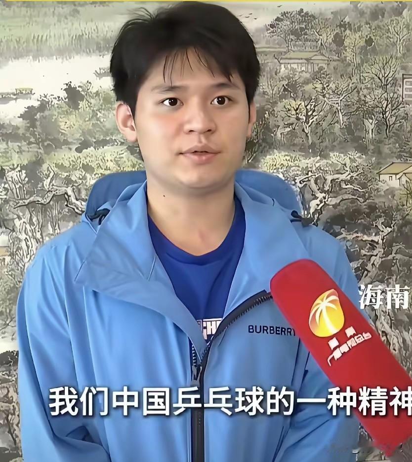 林诗栋接受海南台采访，再次说3:0赢了户上那场，跳上球桌的原因！

他说:
自己