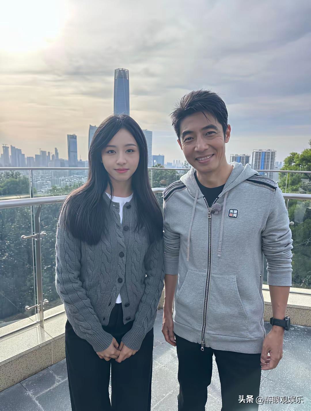 东莞偶遇央视名嘴，撒贝宁，那就合个影做个留念吧。