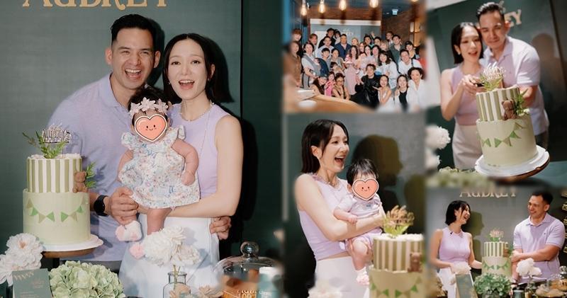 明报：王君馨为女儿Audrey办百日宴︰继续尽我所能爱你王君馨（Grace）与丈