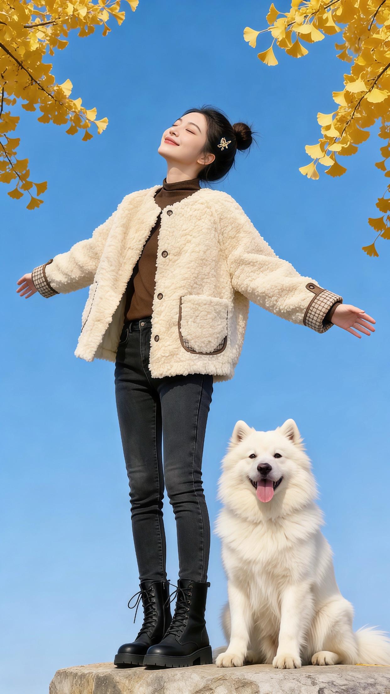 暖系穿搭和冬天绝配 氛围感拉满的冬日穿搭 原来我是冬日穿搭小天才 冬季...