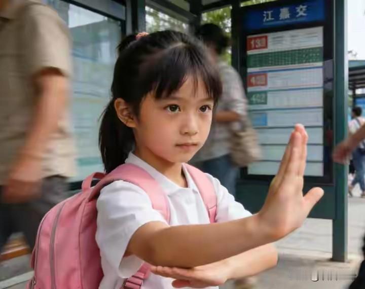浙江女孩公交站台练武，意外惊动外交部发言人，火到了国外！
 
浙江嘉善，一个普通