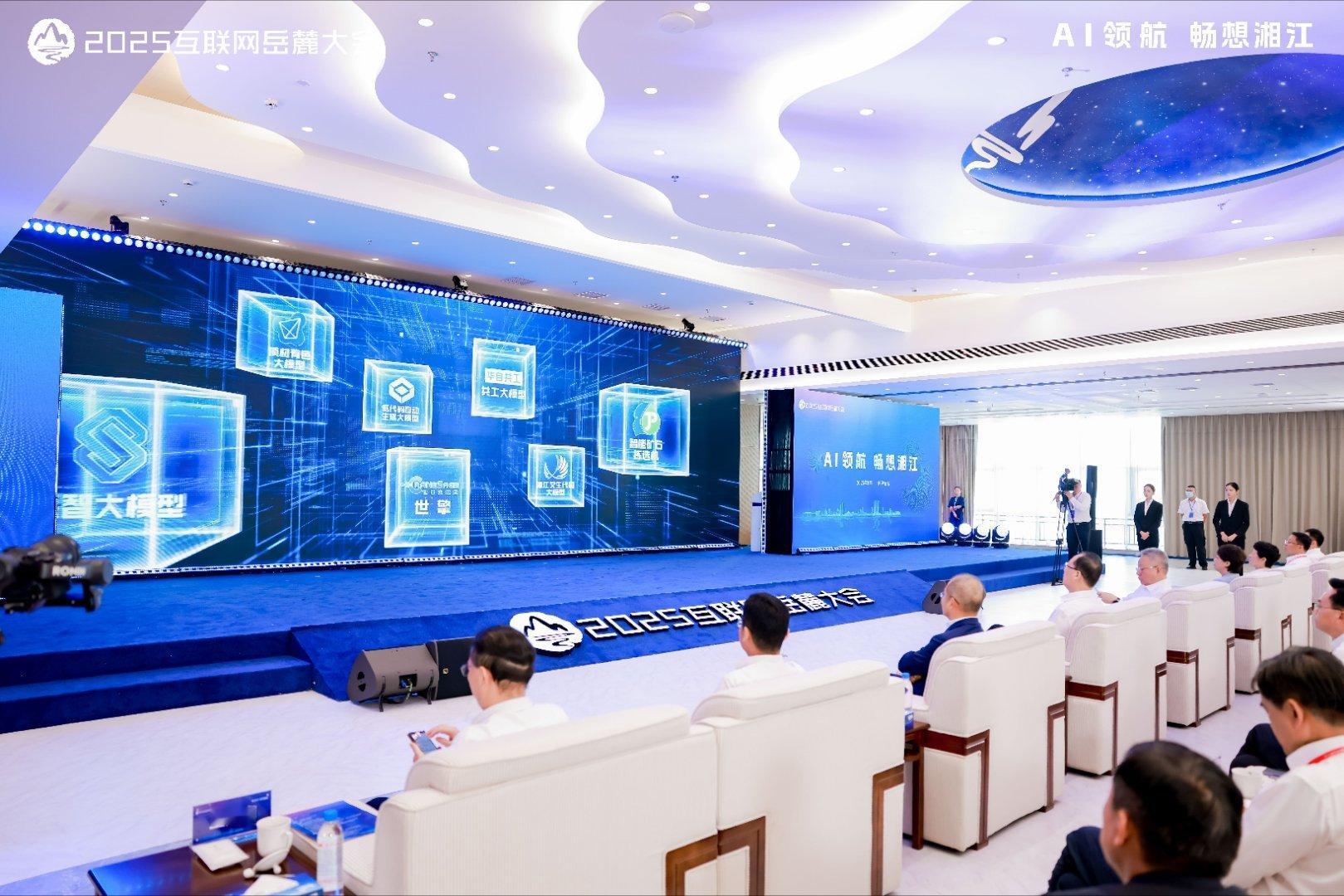 置身2025互联网岳麓大会，就像打开未来科技大门。智能网联汽车、医疗AI等成果展