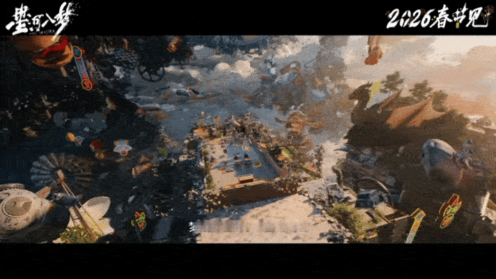 王鹤棣宋茜 奇迹暖暖电影《星河入梦》官宣定档春节并释出定档预告，良梦管理员彪哥（