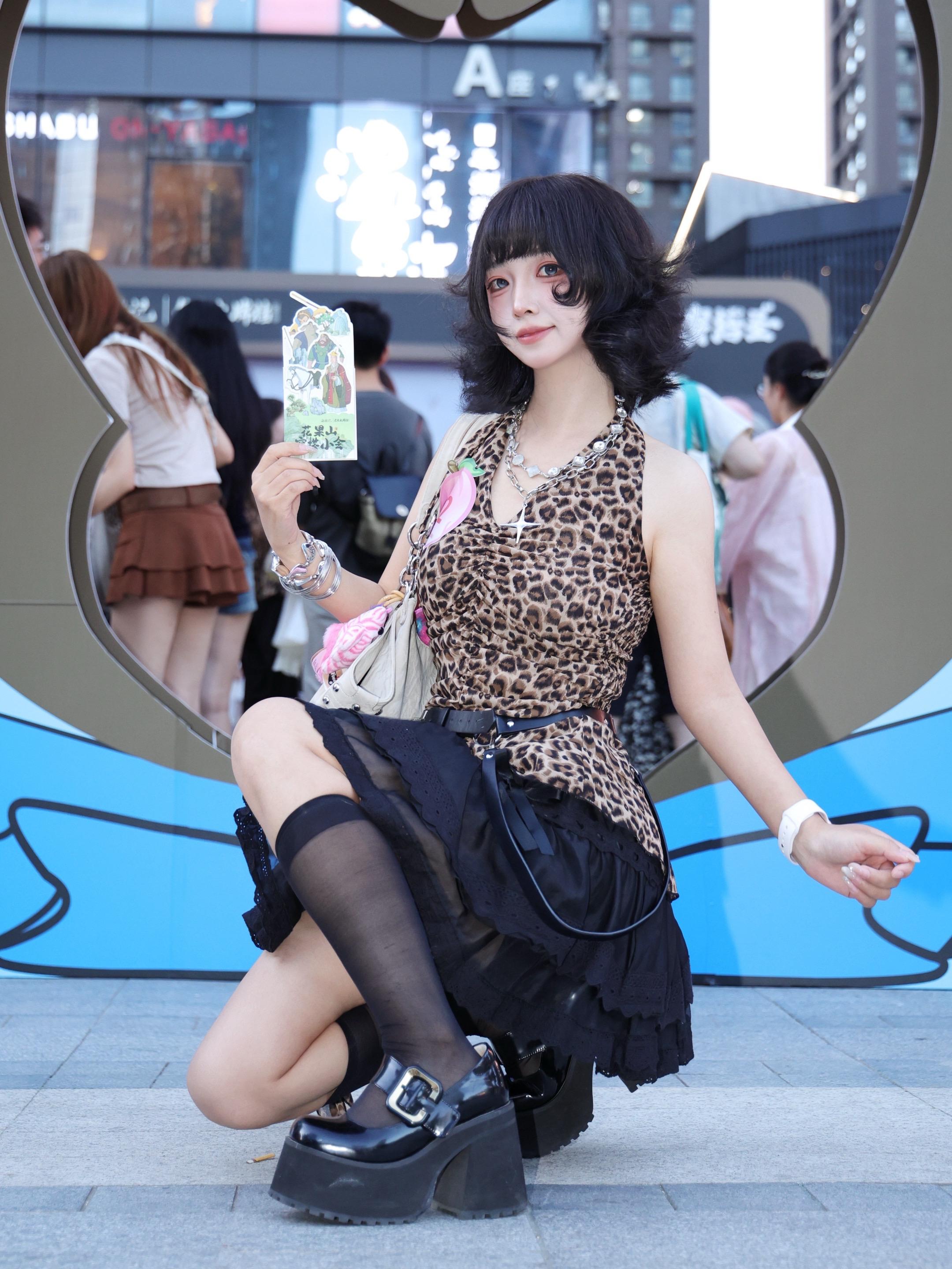 🐆⋆Leopard Girl.花果山豹纹主题走秀也是被我赶上了