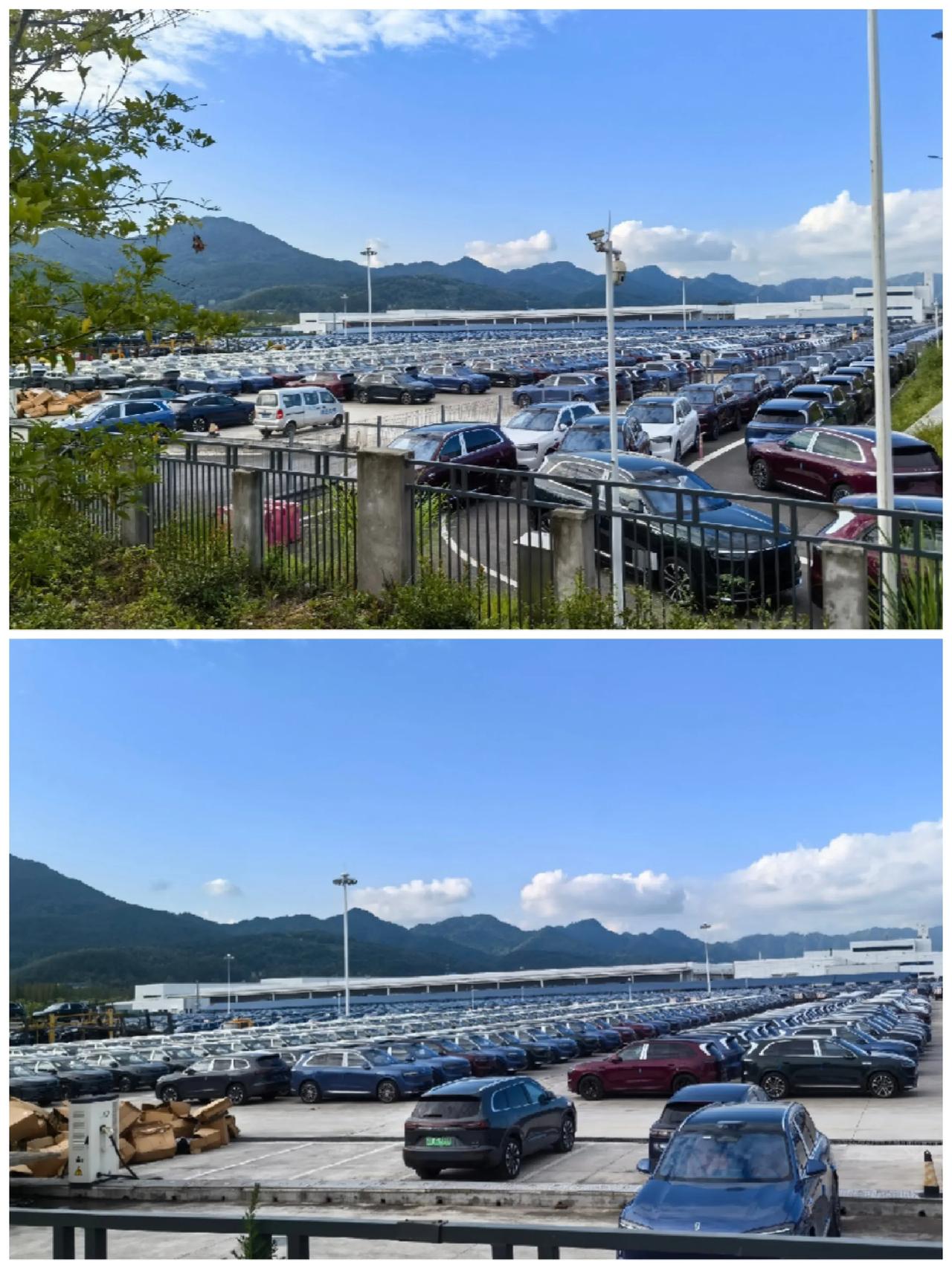 全新问界M7漫山遍野，就看M7到时候订单有多少了，赛力斯产能是准备好了[击掌]