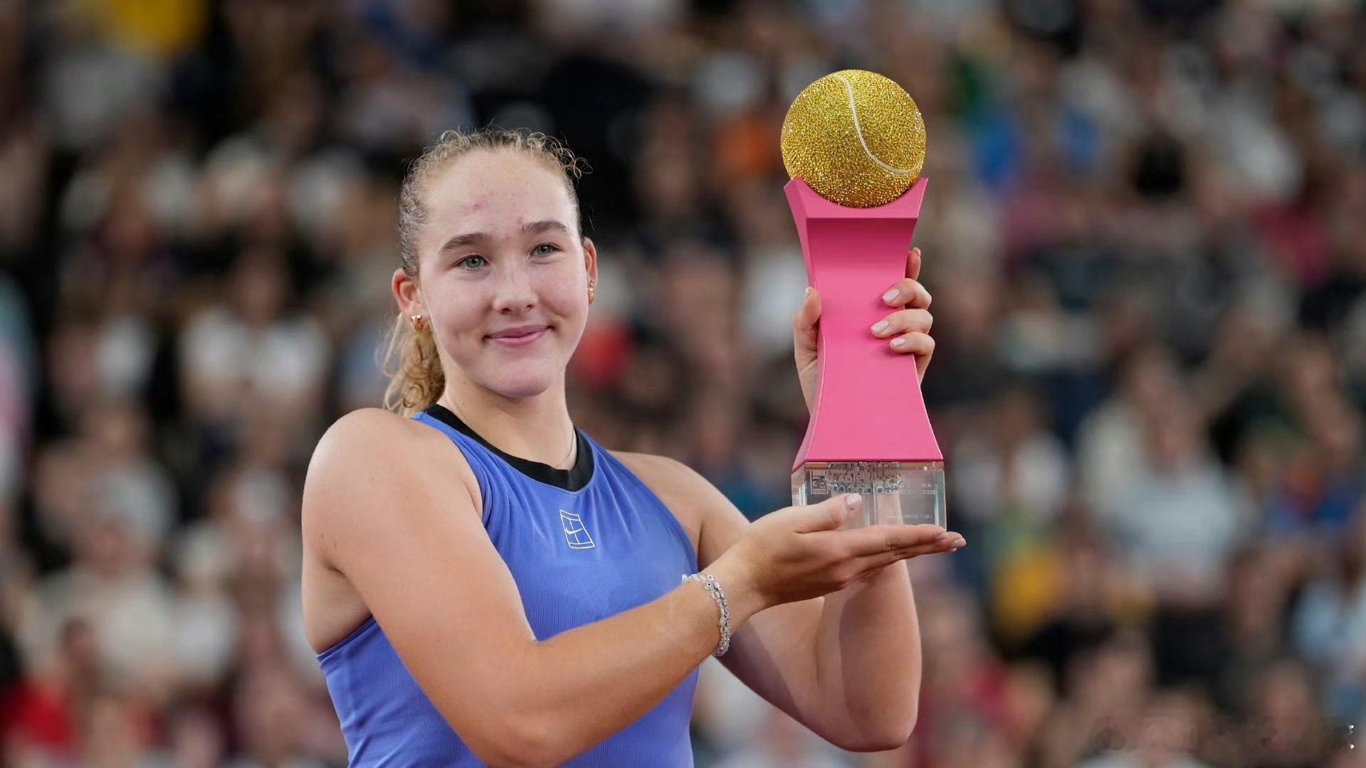 WTA500林茨站🇦🇹女单决赛头号种子米拉-安德列娃🇷🇺1-6/6-4/