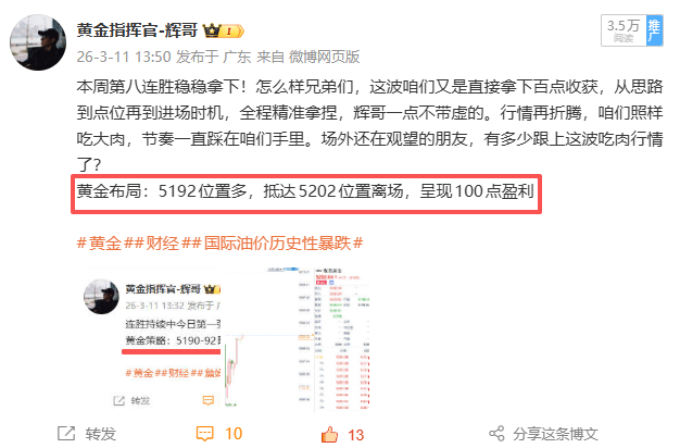 🎯【3.11周三总结】一共4张部署合计：570点！5192  多 → 5202