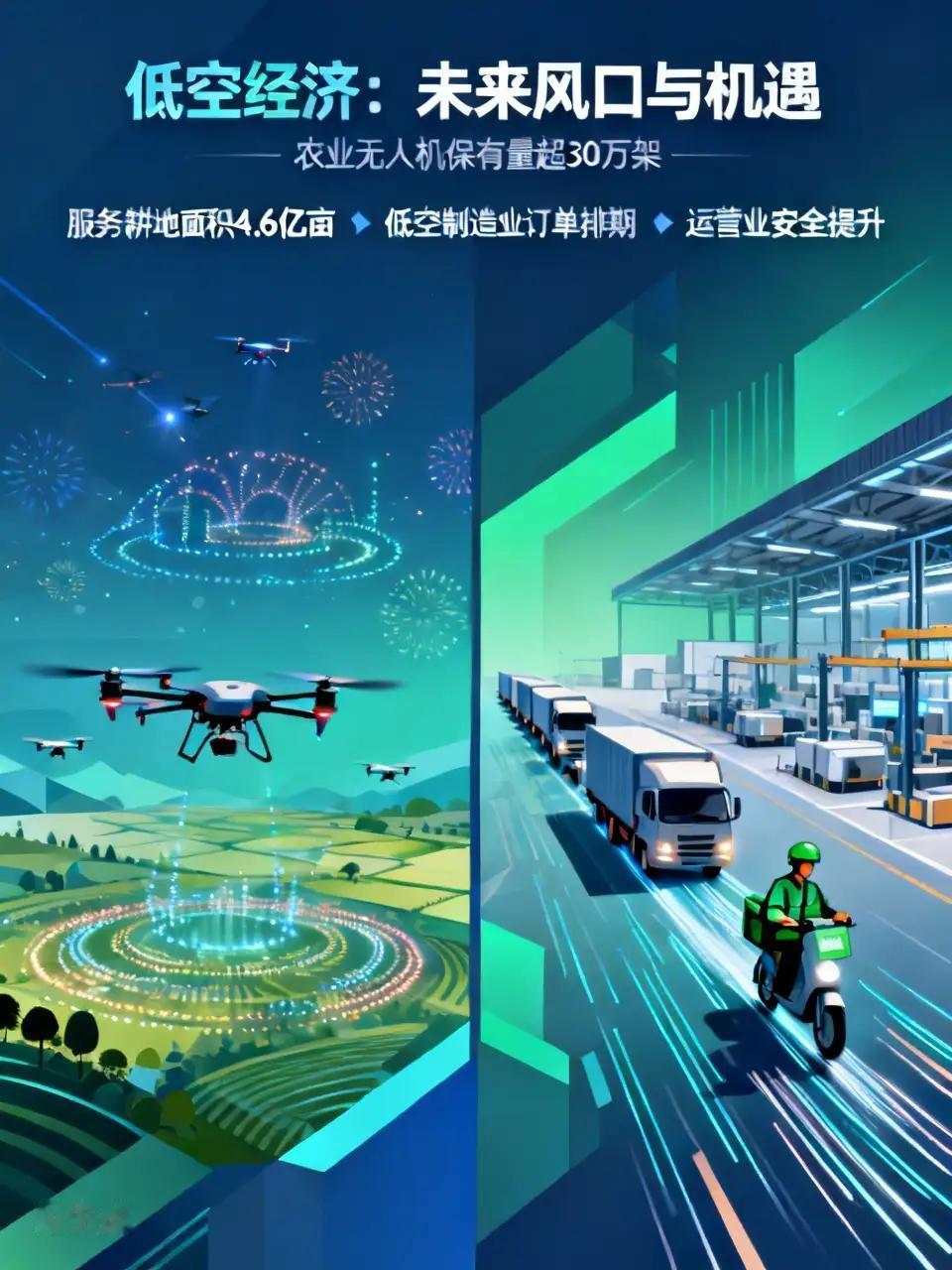 低空经济为何始终难以起飞 低空经济看似是万亿蓝海，却一直飞不起来，被四重枷锁困住