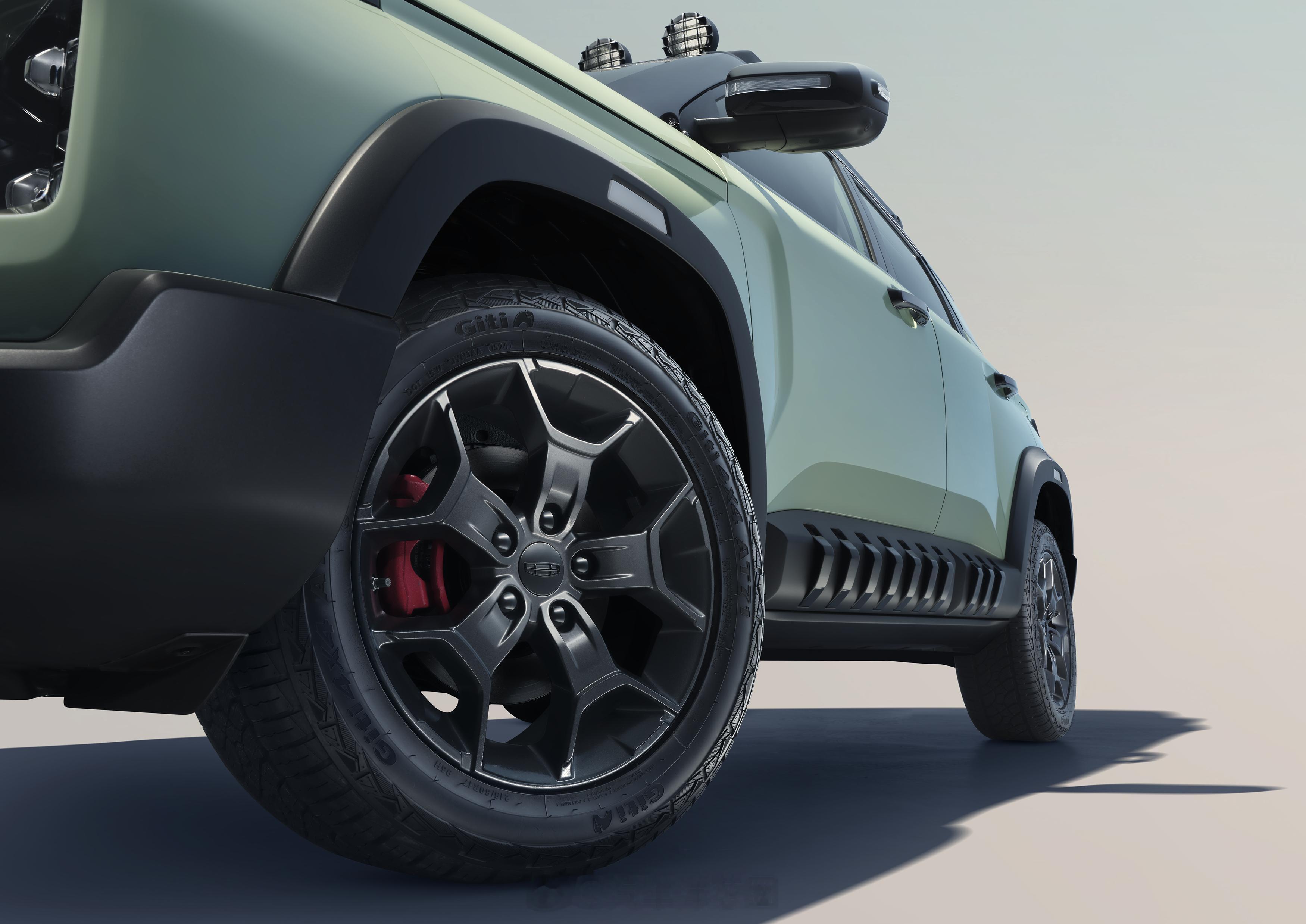 吉利全新SUV“吉利牛仔”曝光，比硬派更硬的轻越野#葱爆新车#定位轻越野车，它比