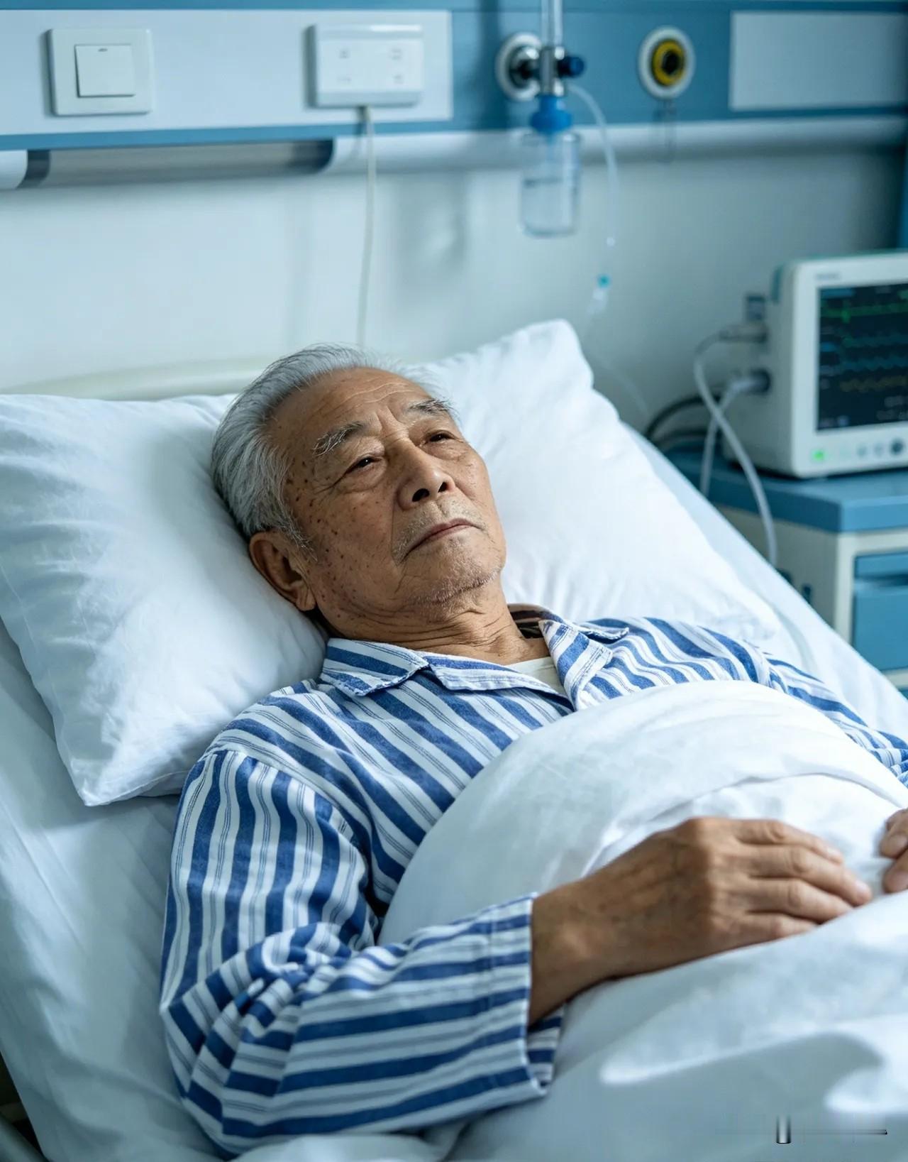 一位医院护工说：
“人只要躺下了，不能自己上厕所了，不管你多有钱，儿女多孝顺，你