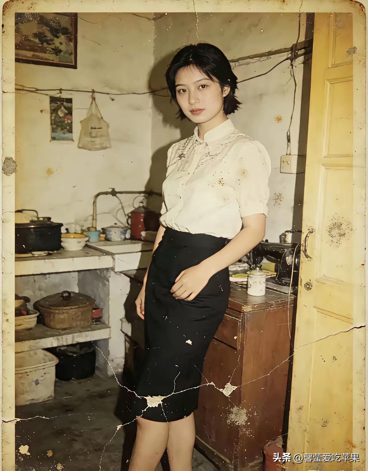 一张老照片，颜值的天花板？
