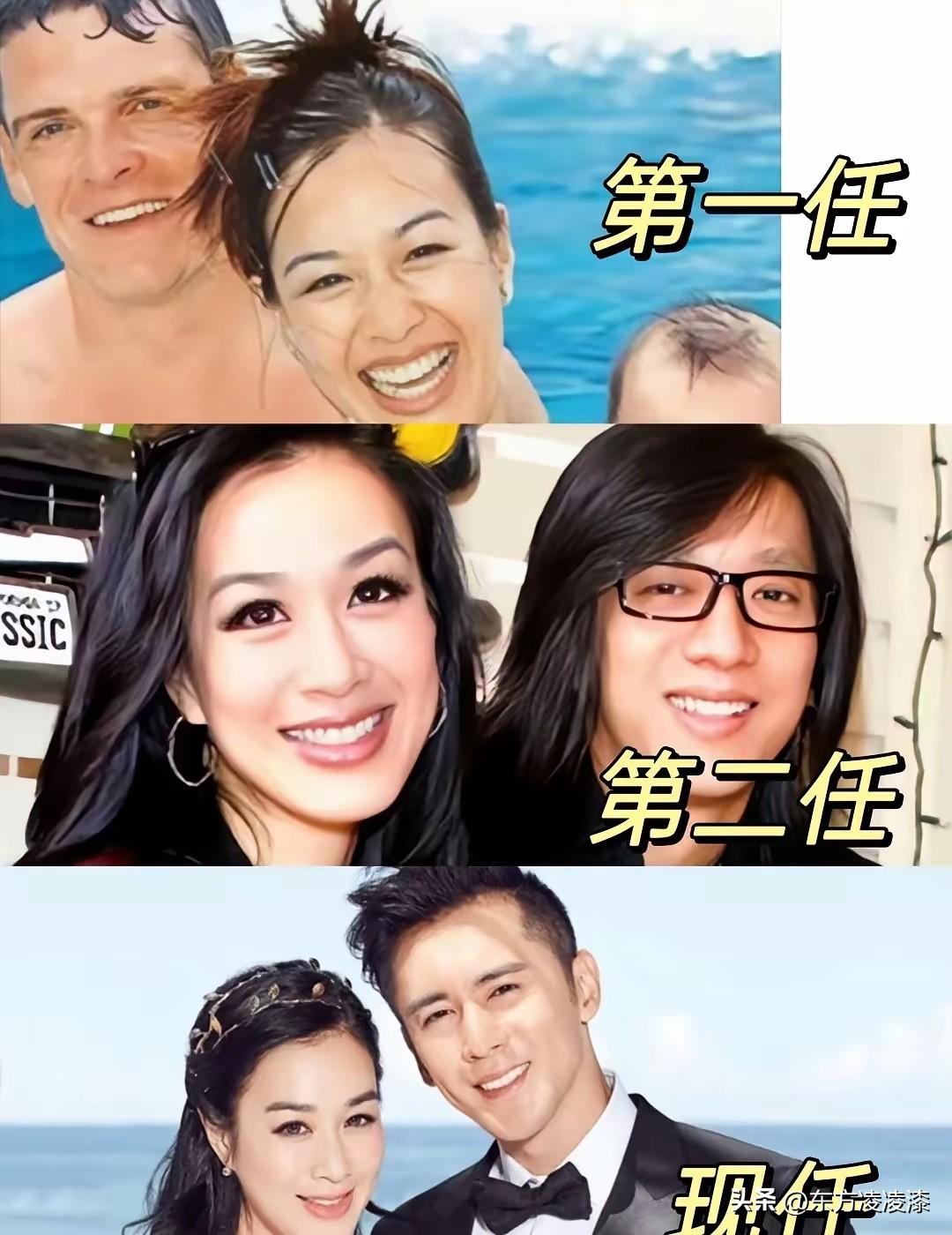 钟丽缇的颜值高峰给了第二任，相比张伦硕最亏，不光颜值没得到，连孩子也没生，不知道