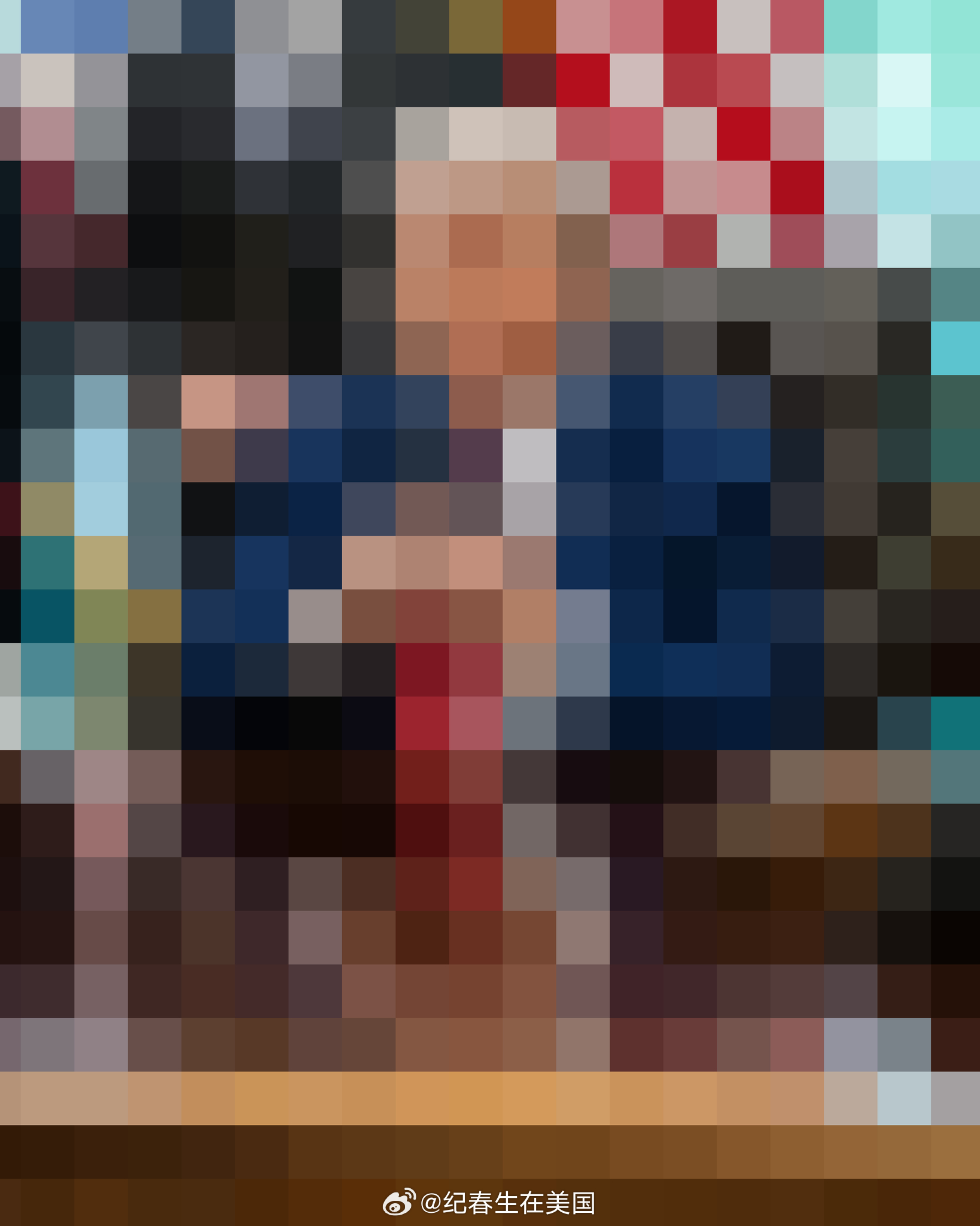 白宫玩抽象。海外新鲜事