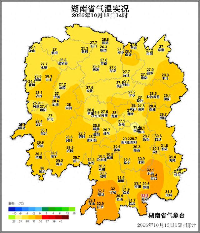 今晚起湘北将迎来较强降雨，湖南最新天气预报来了