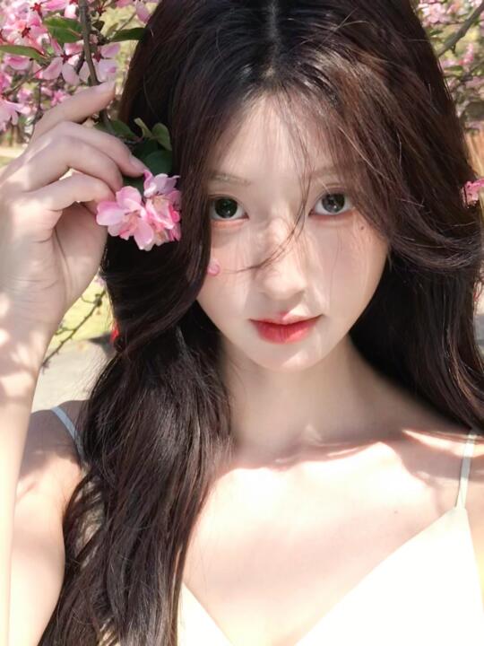 Wechat｜春日阳光明媚花花女头像