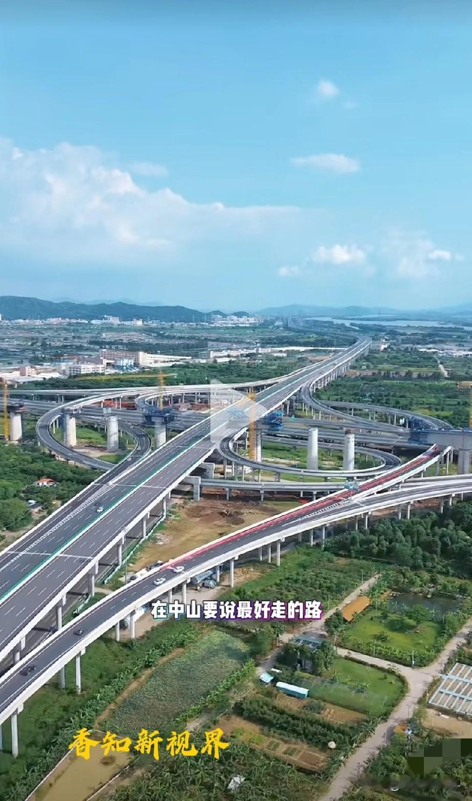 太贵了，走不起了吗？你知道中山最好走的高速是哪里吗？就是中山西环高速路。（如下图