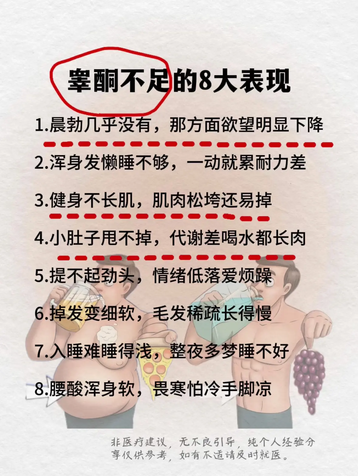 男生兄弟们，你知道睾酮的重要性吗？