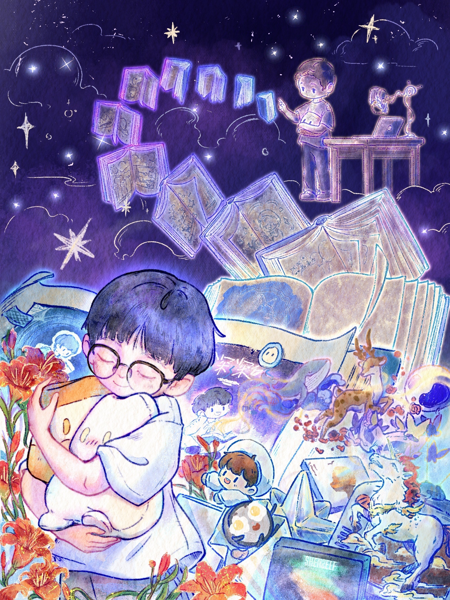 周深  周深出道十二周年快乐 「Shen'Storey」这里有条硬颚鱼🫧~负责