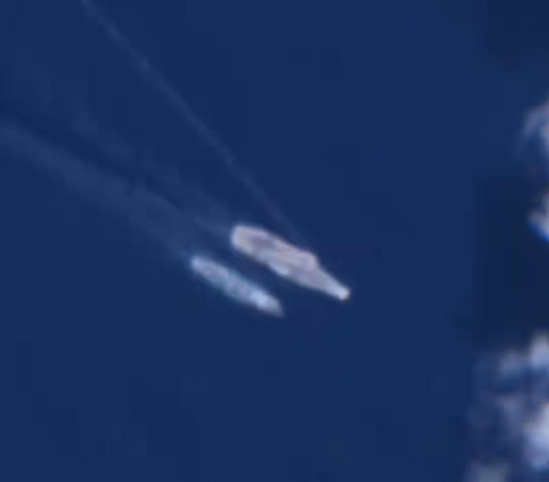欧空局卫星抓拍辽宁舰：出海近一月不回家，我们正在验证一件大事

欧洲航天局的“哨