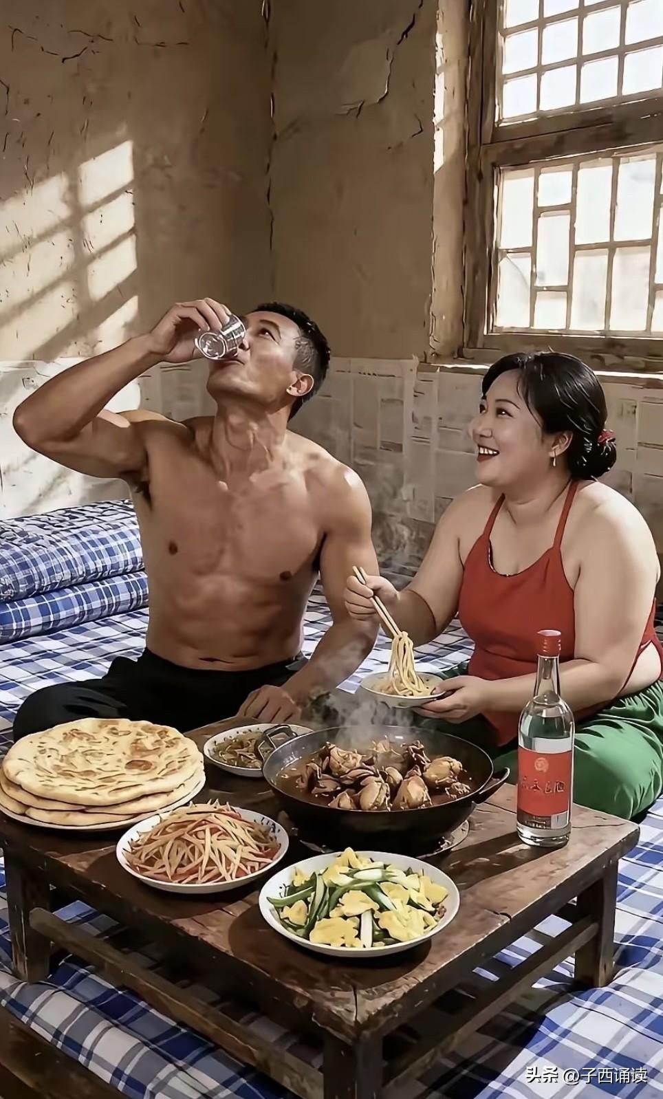 哇，这样的生活才是真正的幸福快乐啊！

幸福这件事，真不是钱多钱少能说得清的。有