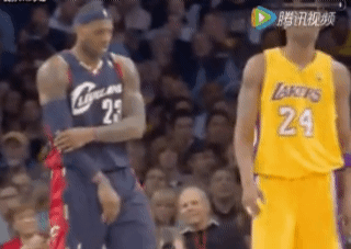 科比的这个习惯，可让詹姆斯琢磨出来了😄