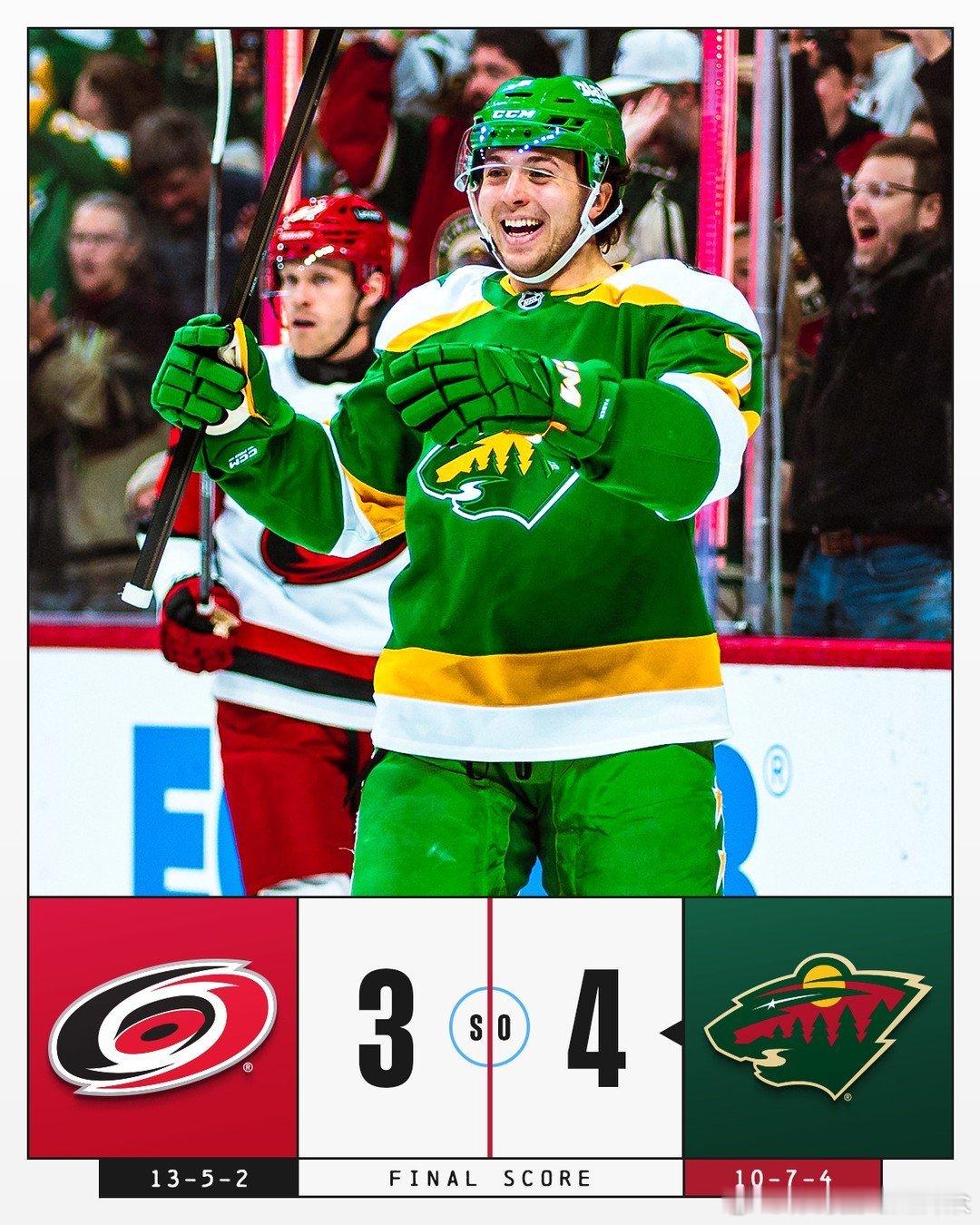 【今日比赛结果🔔】  cr：NHL冰球联盟 