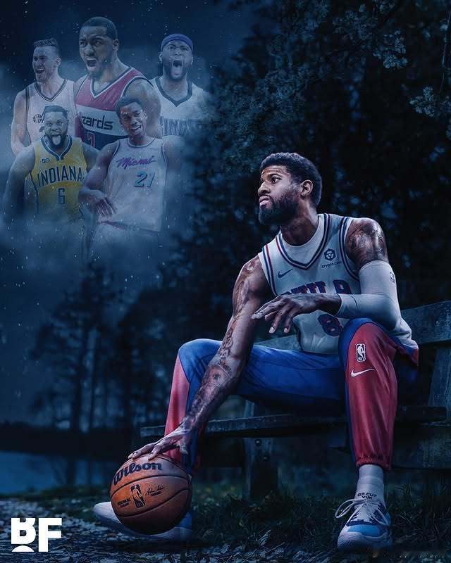 随着约翰·沃尔退役，保罗·乔治成为2010届NBA选秀中唯一现役的球员😔 保罗