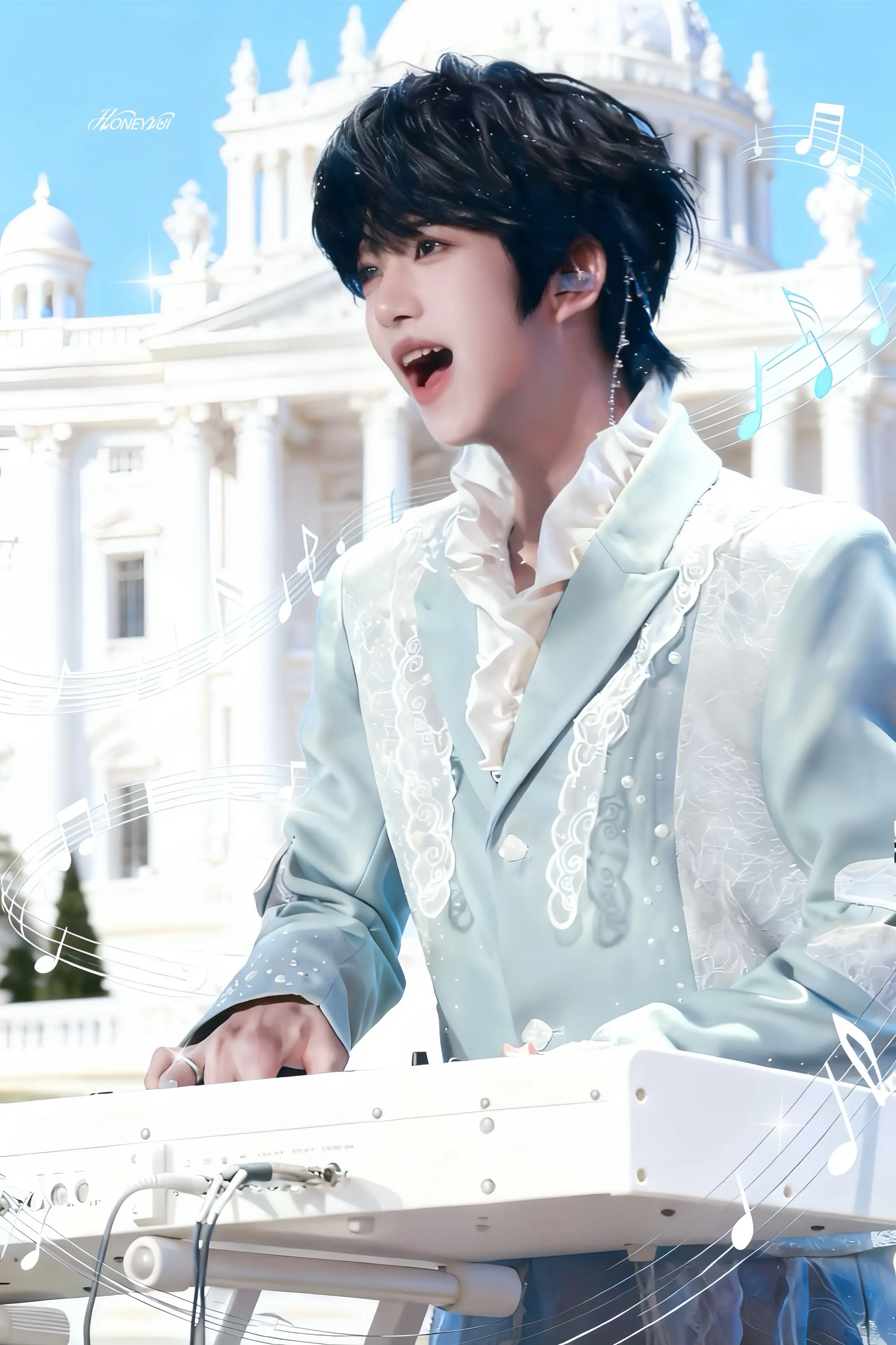 亲爱的歌唱家🎤。cr：HoneyRui_张函瑞