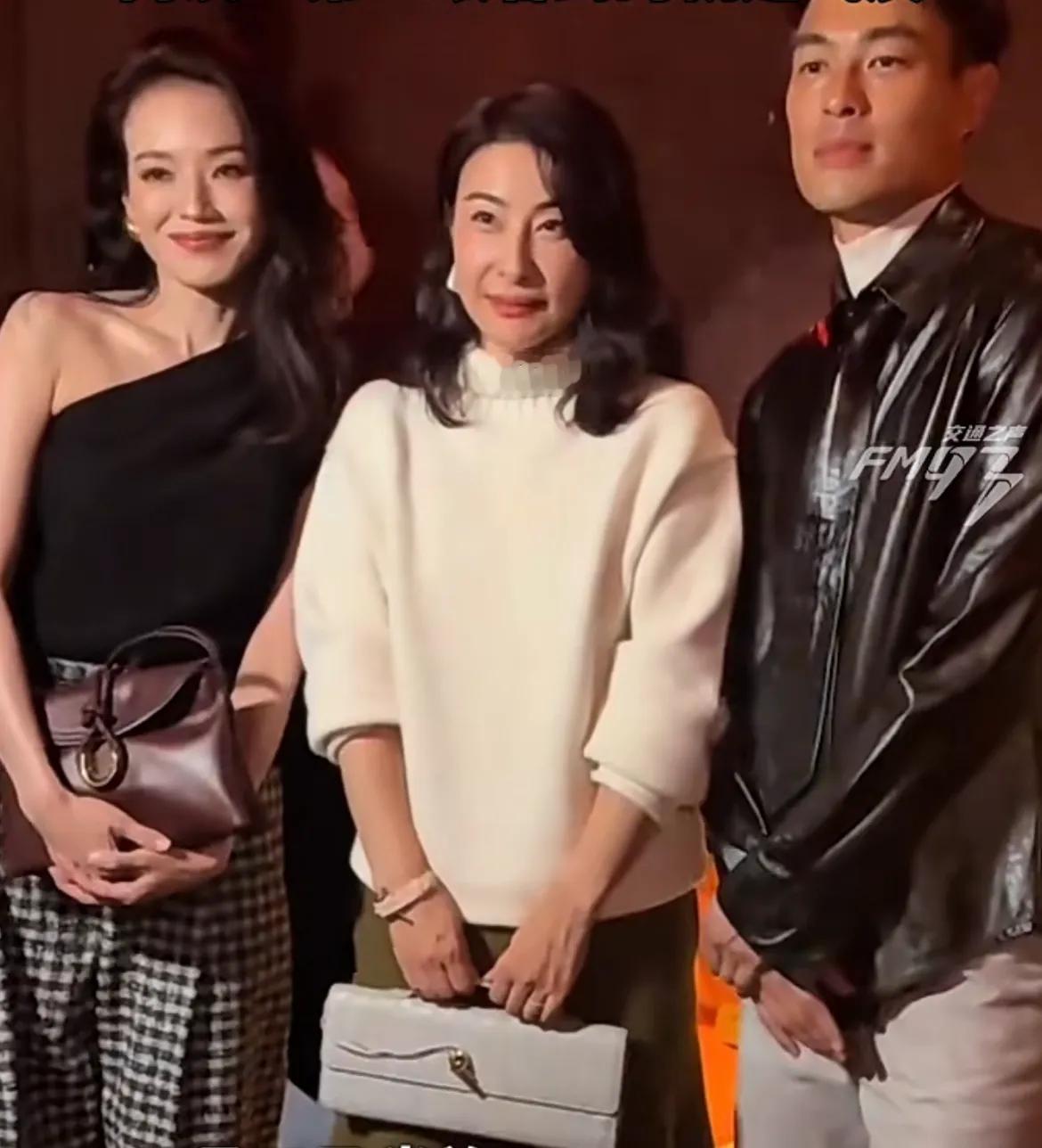 9月22日，郭晶晶现身米兰时装周 与舒淇 杨祐宁同框 网友：第一眼看到的就是超凡