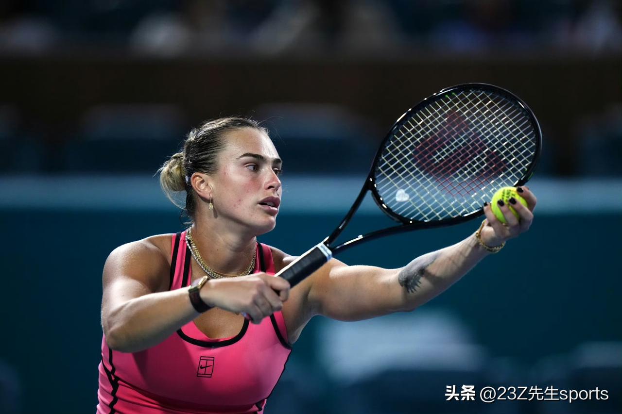 萨巴伦卡晋级再战莱巴金娜💥

WTA1000迈阿密站1/4决赛，卫冕冠军、头号